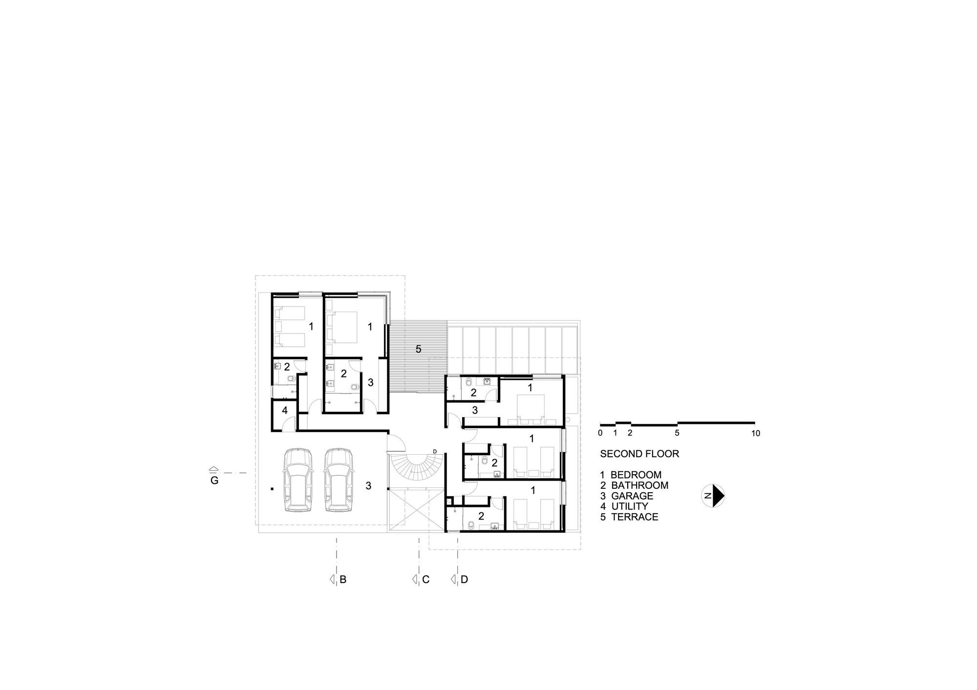 带有一块岩石的房子丨巴西丨Rocco Arquitetos-34