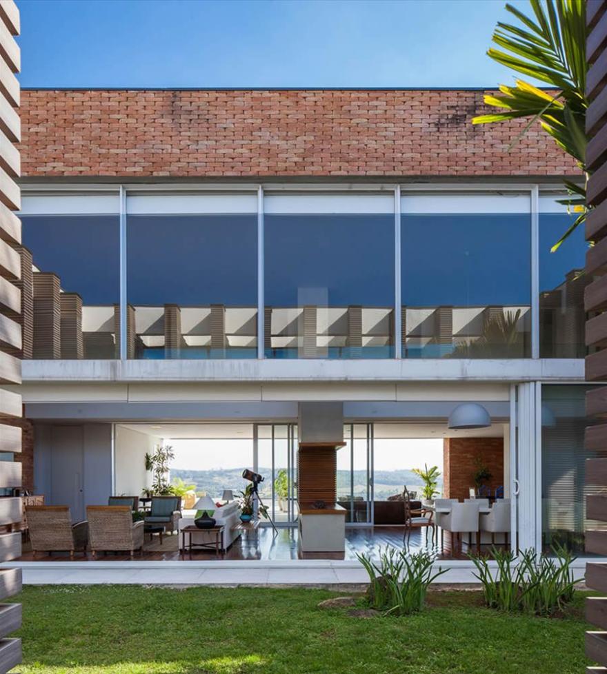 巴西 B·Magalhães 设计的环保农村住宅-9