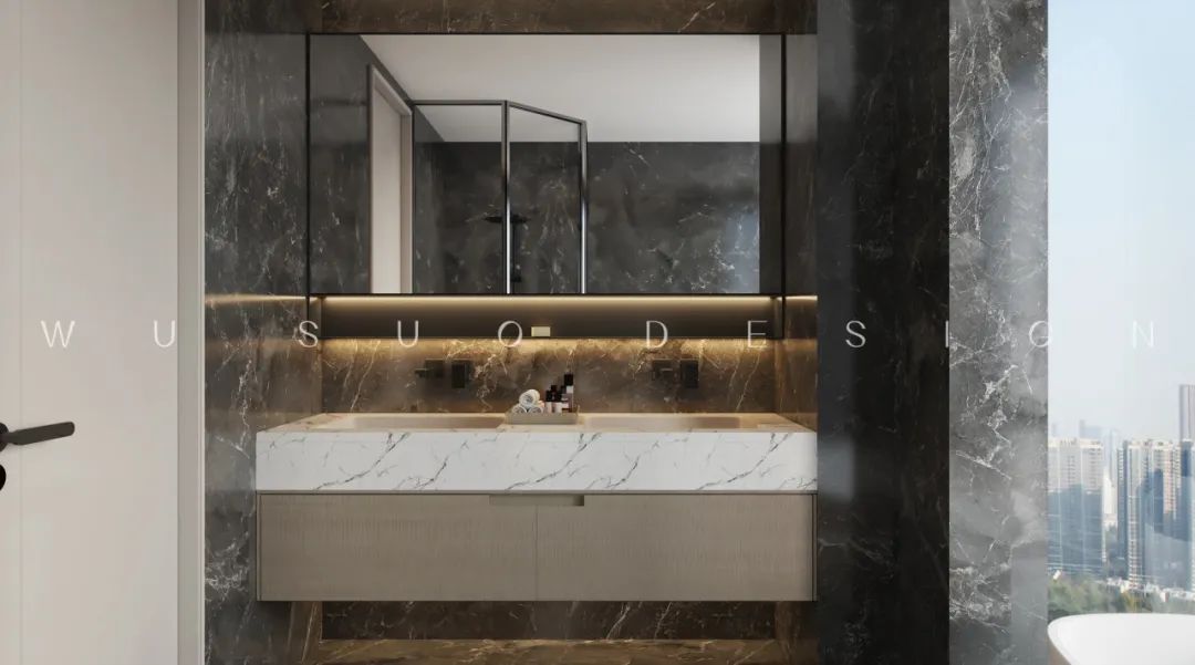 竹园·圣江悦平层设计丨吾索设计-45