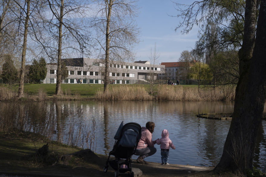 Groupe Scolaire Parc du Bempt 学校丨比利时丨zigzag architecture + Altiplan-15
