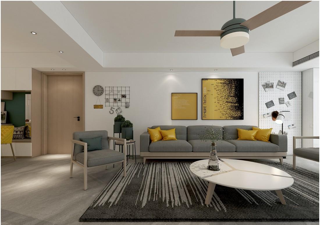 
北欧遇MUJI，将色彩简洁，将材质丰富 -1