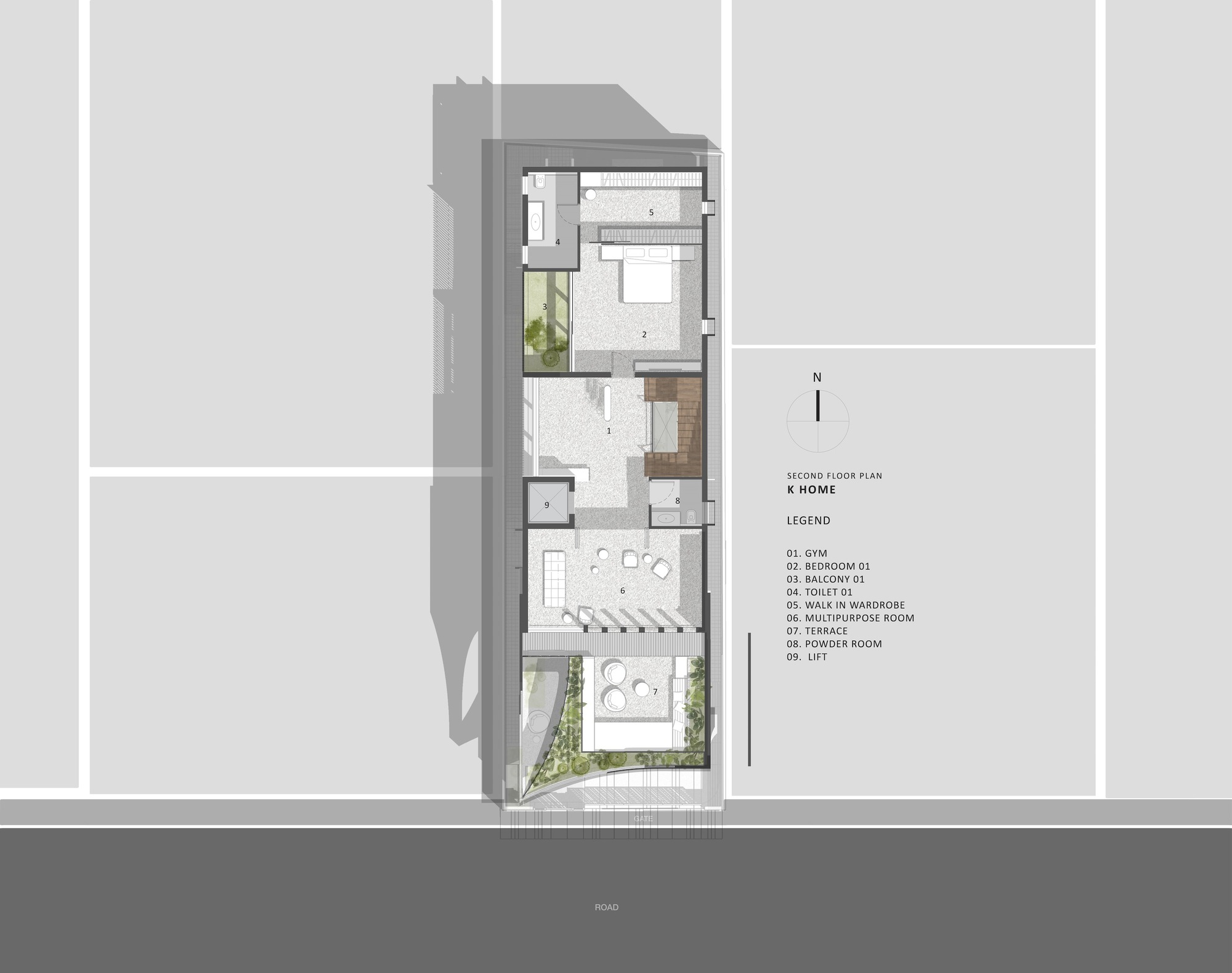 家 或 住所 或 家庭丨印度丨Cadence Architects-12