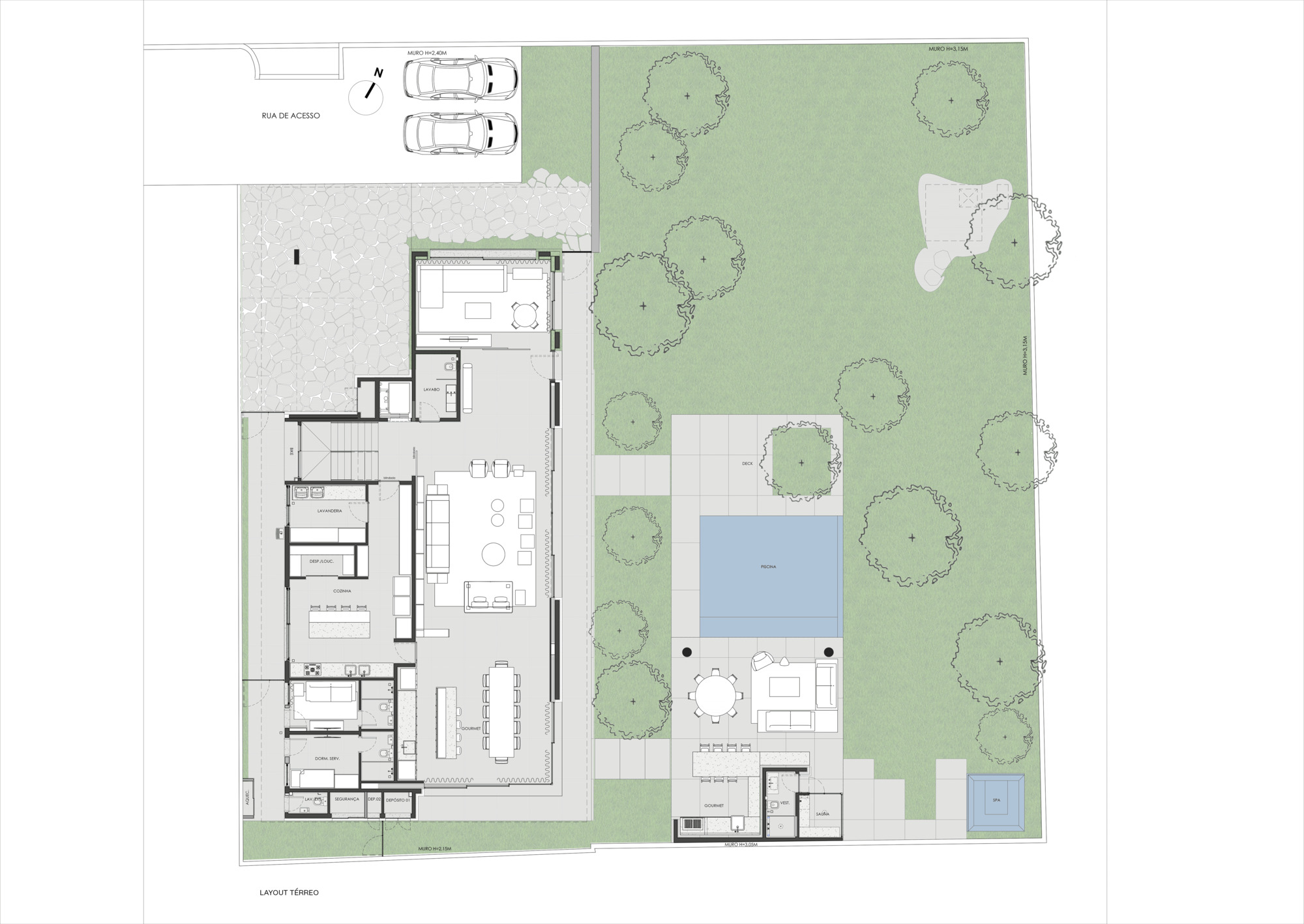 MKN 住宅（注：House常见释义为住宅、房子，MKN若是特定名称保持原样即可） 丨巴西圣保罗丨Triplex Arquitetura-18