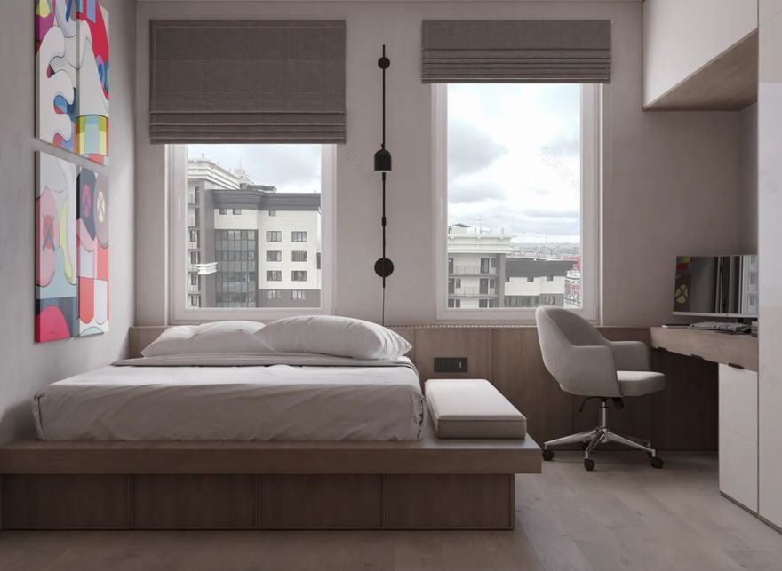 极简粉色小宅丨M.Andreev-26