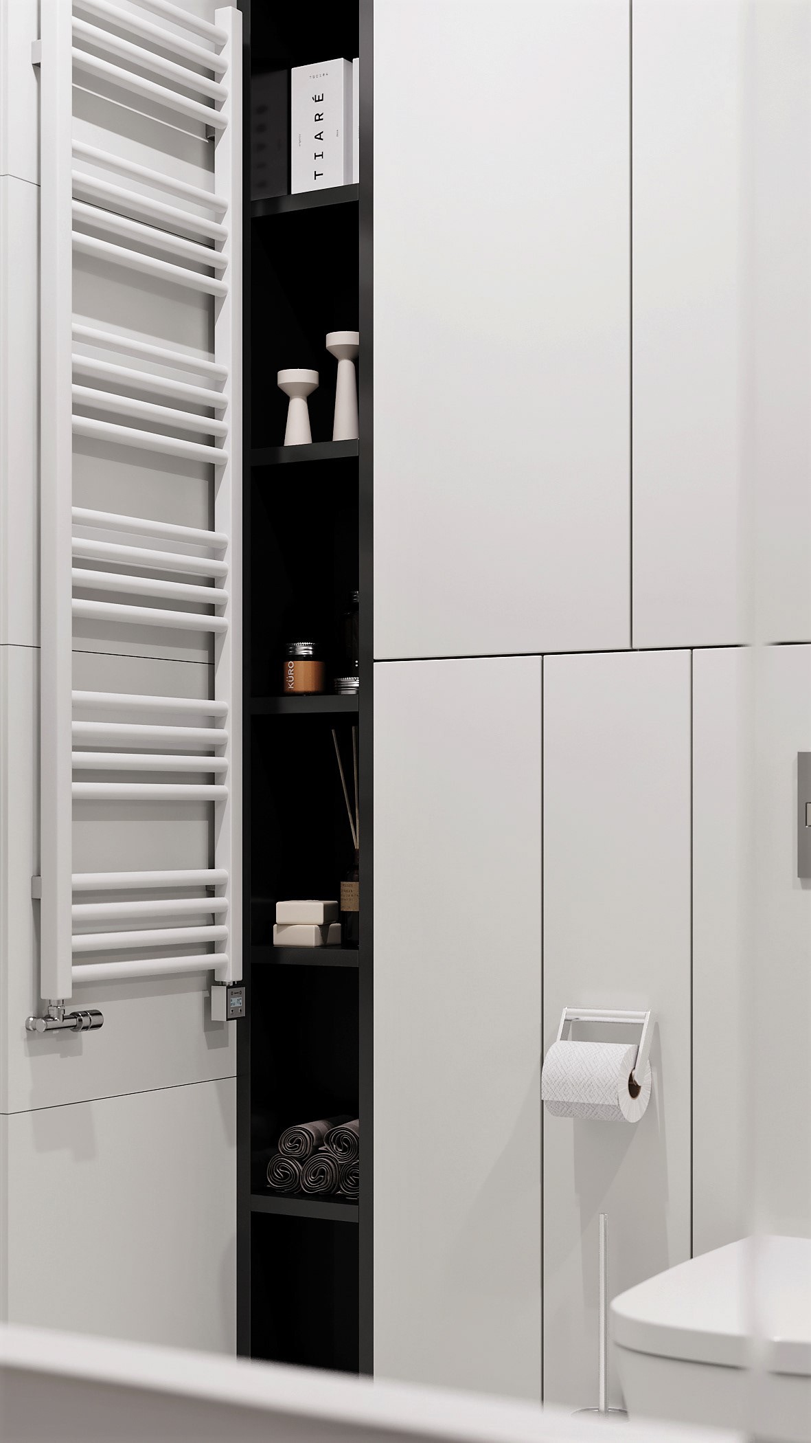 灰色系-极简风住宅设计-23