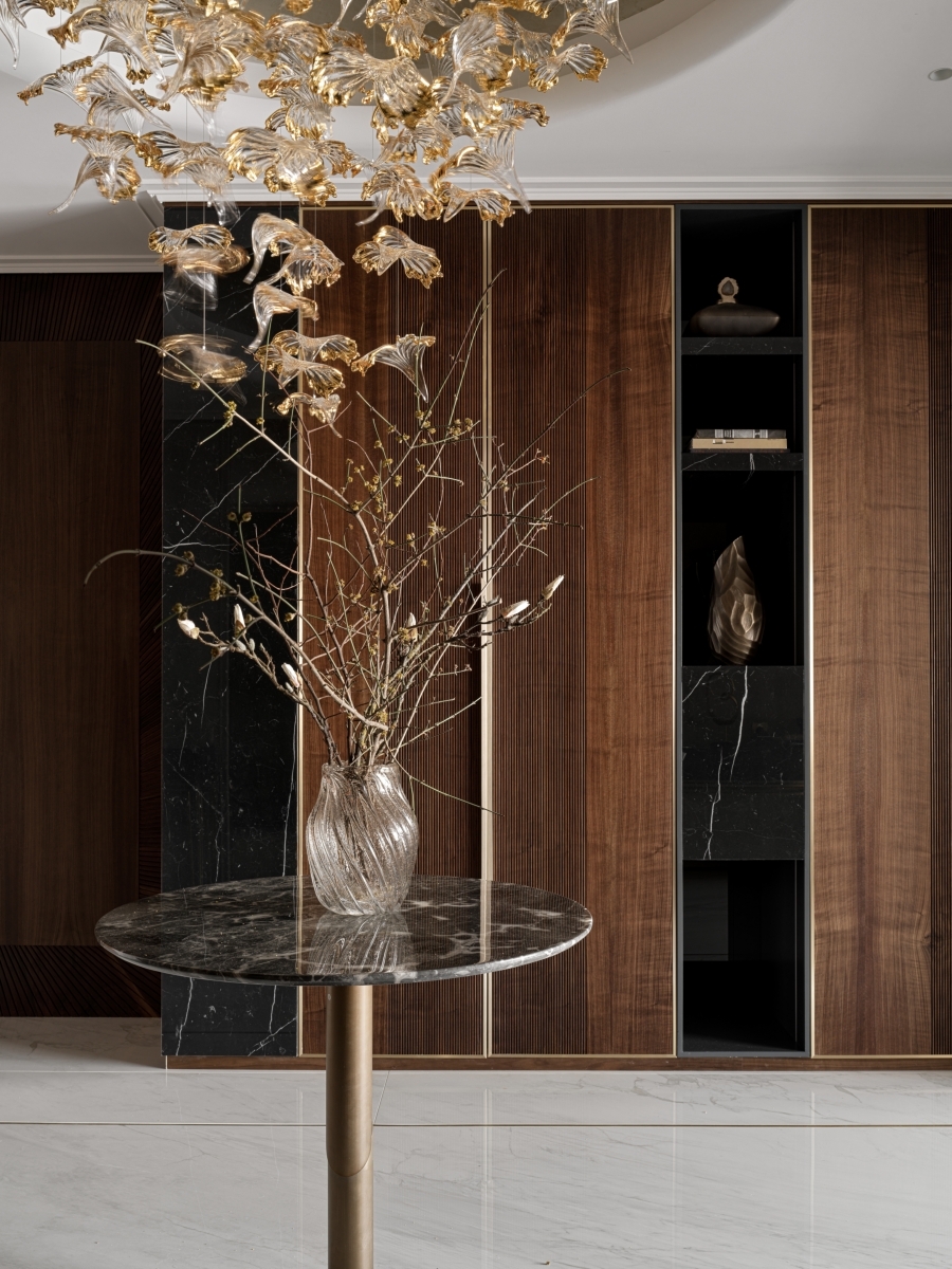 家庭奢华:适合家庭的公寓精美内饰设计-13