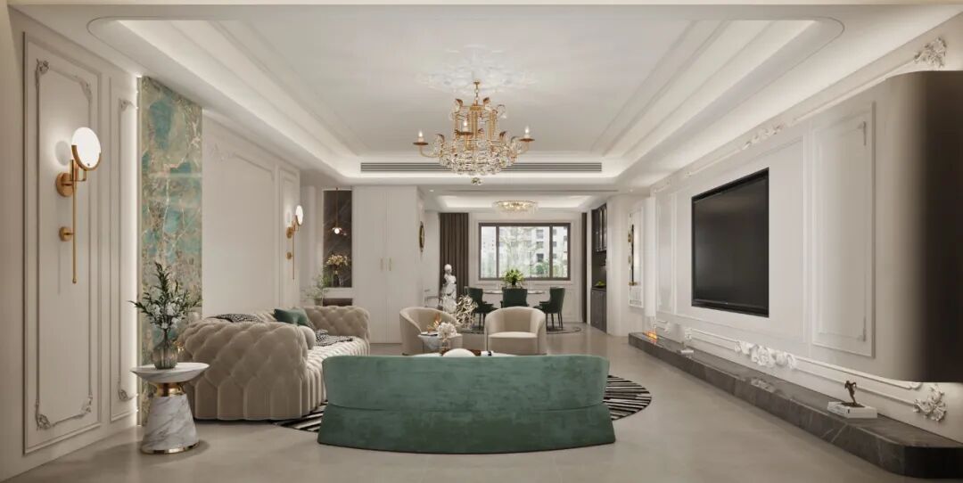 法式轻奢|底复|半畝塘设计-12
