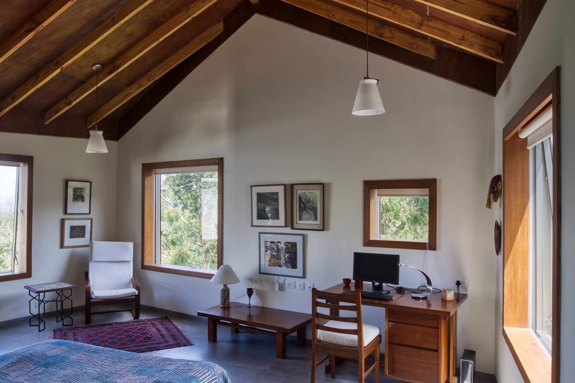 尼尔吉里的野草屋丨印度丨Mathew and Ghosh Architects-38