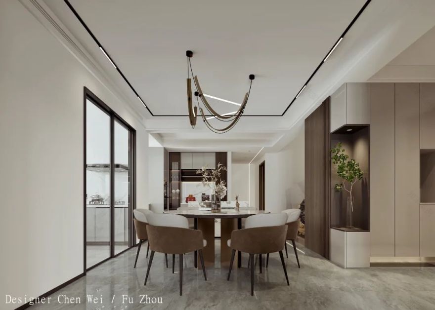 夏日轻奢,温馨宜居·国广一叶陈威的 220㎡福州之家丨中国福州-29