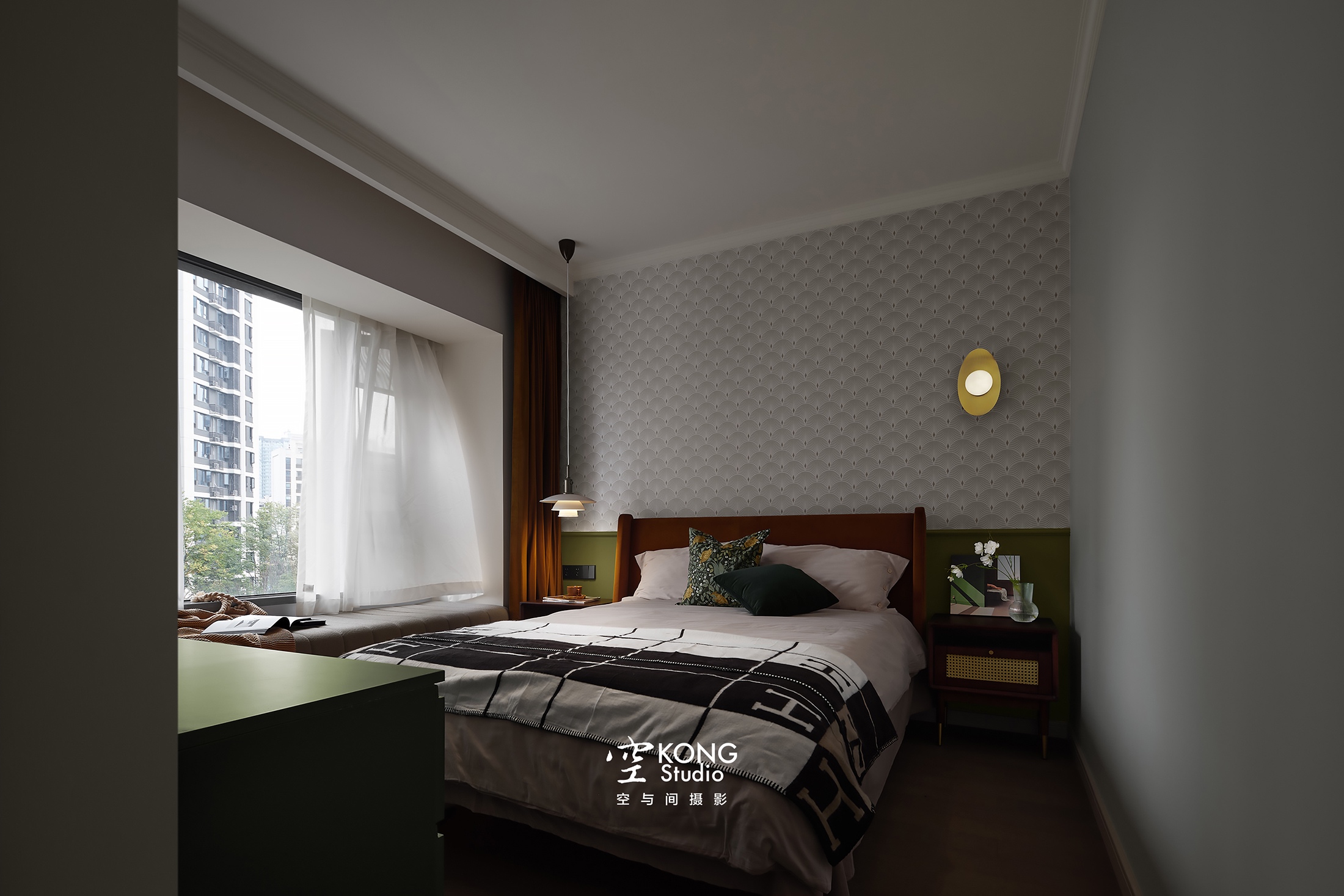 空与间摄影：105m²的轻法式复古，甜度刚刚好-12