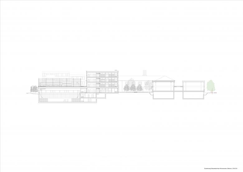 Muttenz 中学扩建项目丨瑞士丨Gschwind Architekten AG BSA SIA-30