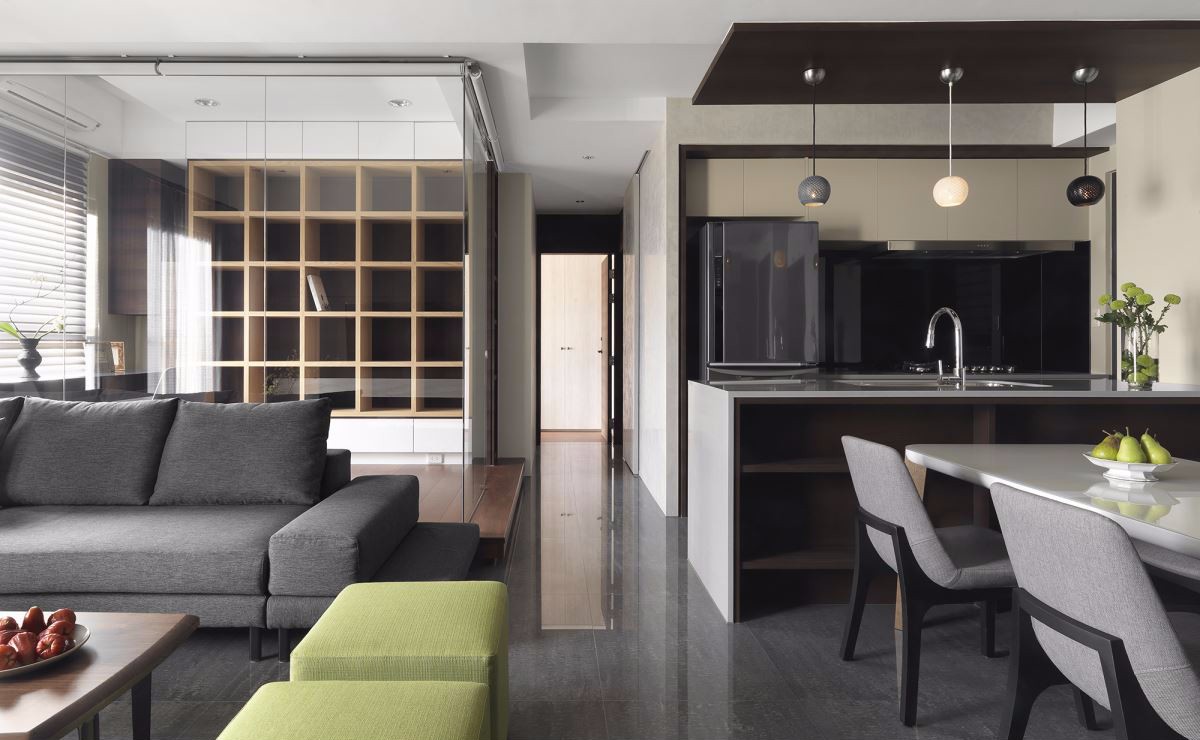 82m²空间感住宅  贺泽设计-5