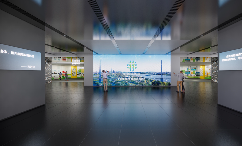 南京江北新区规划馆丨丝路视觉设计团队-4