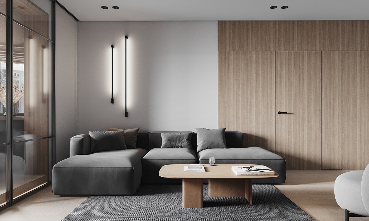 76㎡小空间公寓设计-3