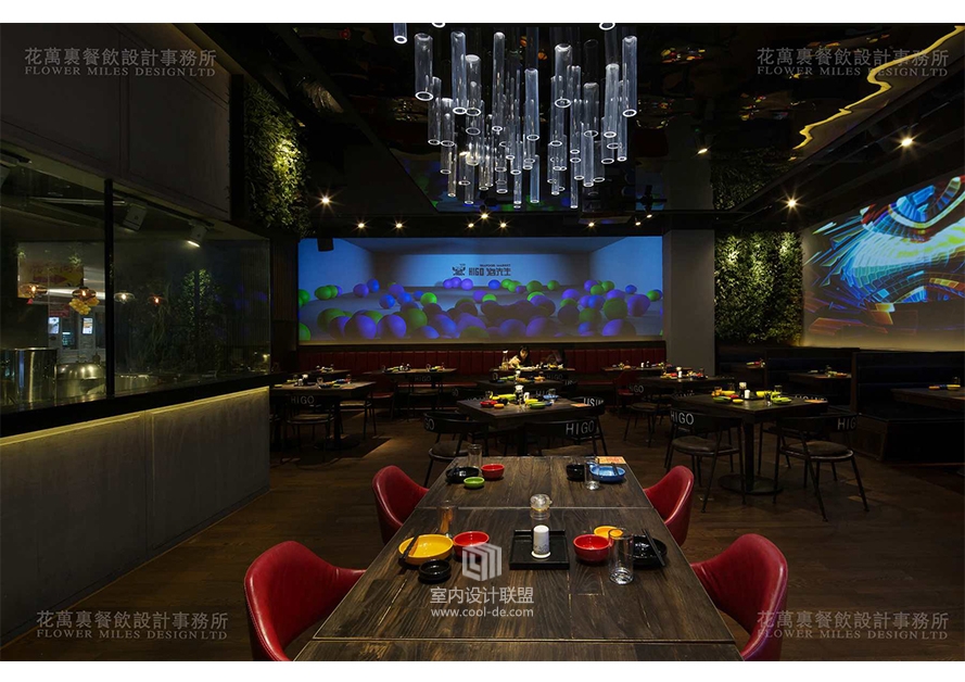 花万里设计| 惠州微超浪漫餐厅-8