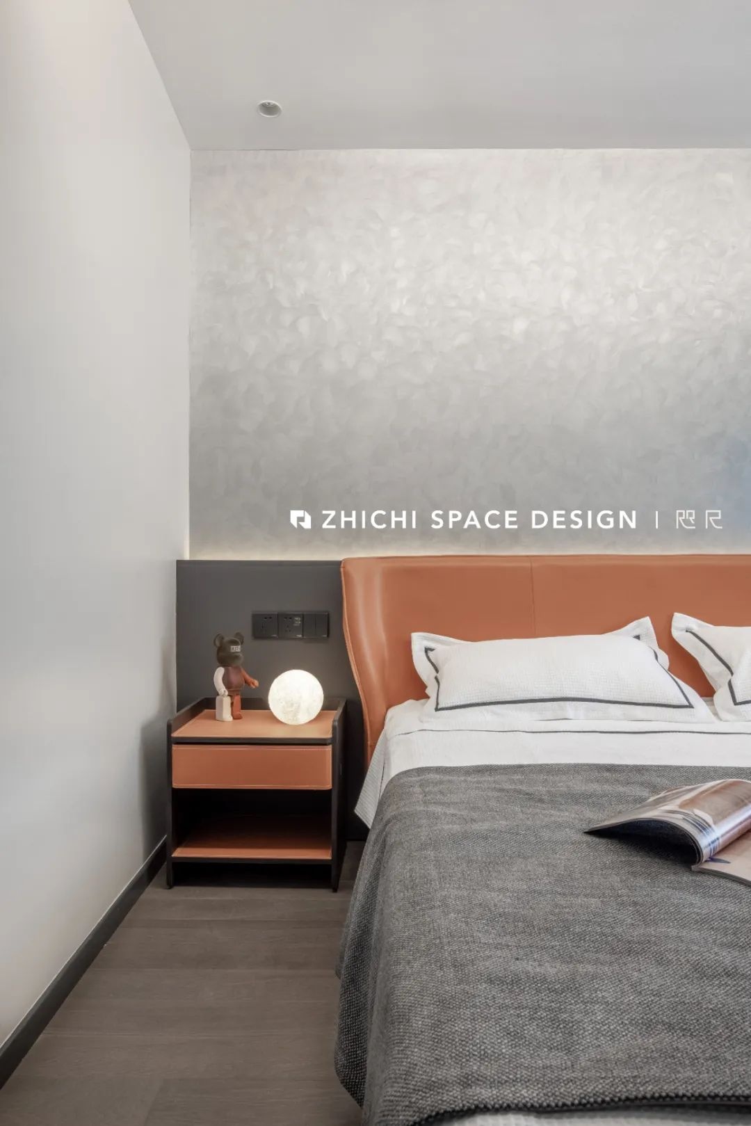 117m2 黑与蓝碰撞的高级想象丨武汉咫尺设计-42