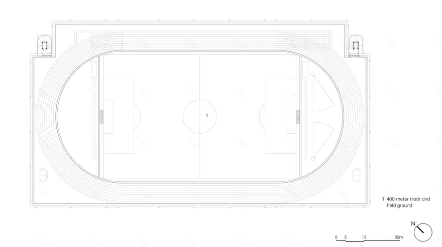 绍兴大学河西校区室内体育场馆丨中国绍兴丨浙江大学建筑设计研究院(UAD)-71