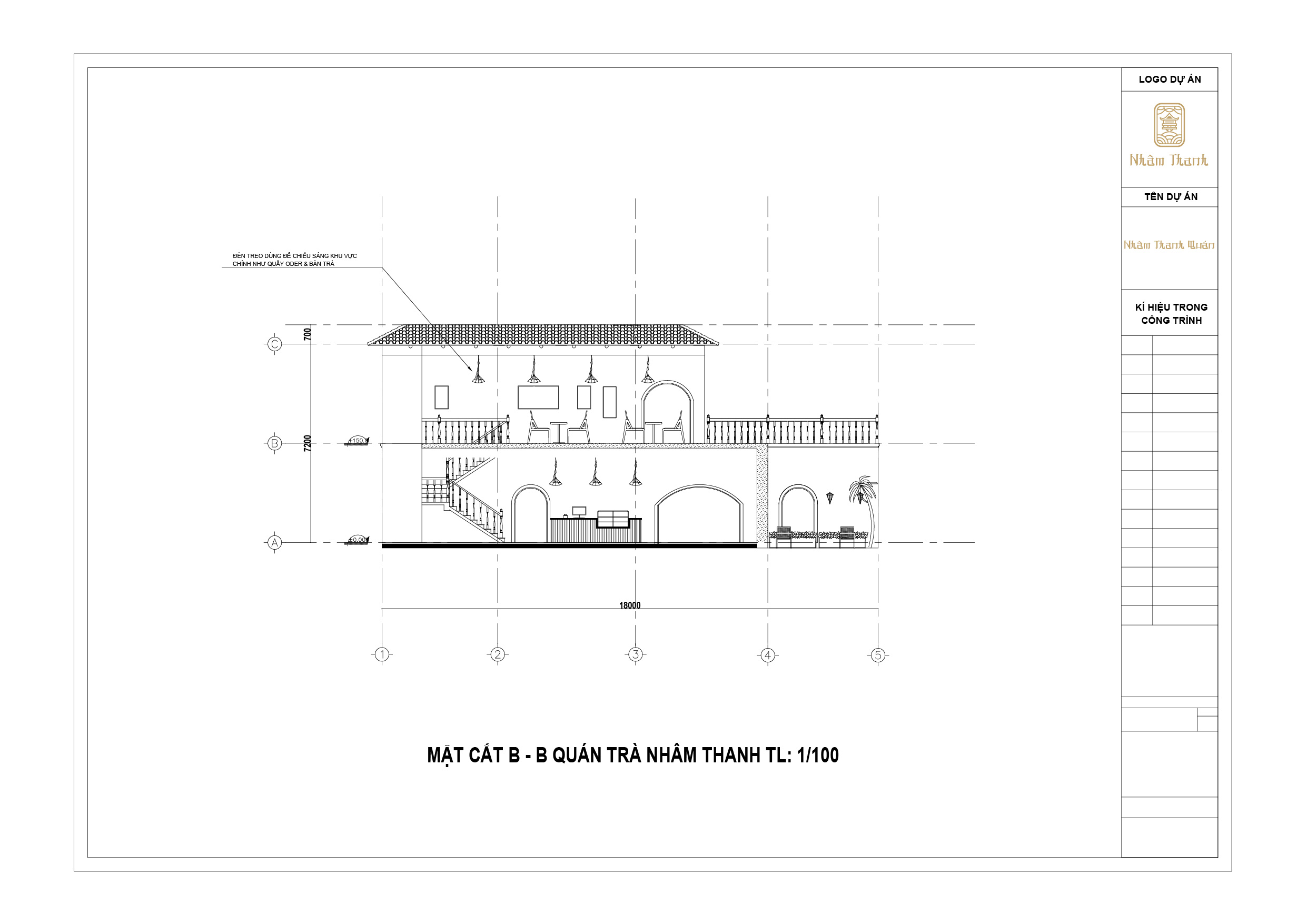 Technical floor plan tea shop Nhâm Thanh-0