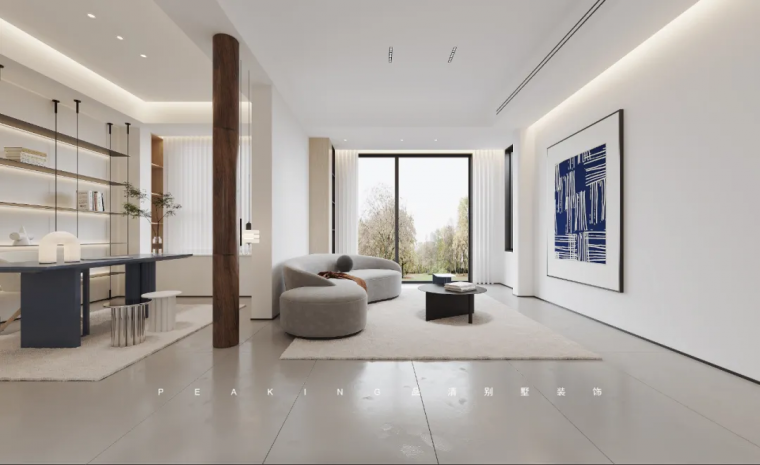 别墅装修 · 370㎡现代简约风格案例赏析-1