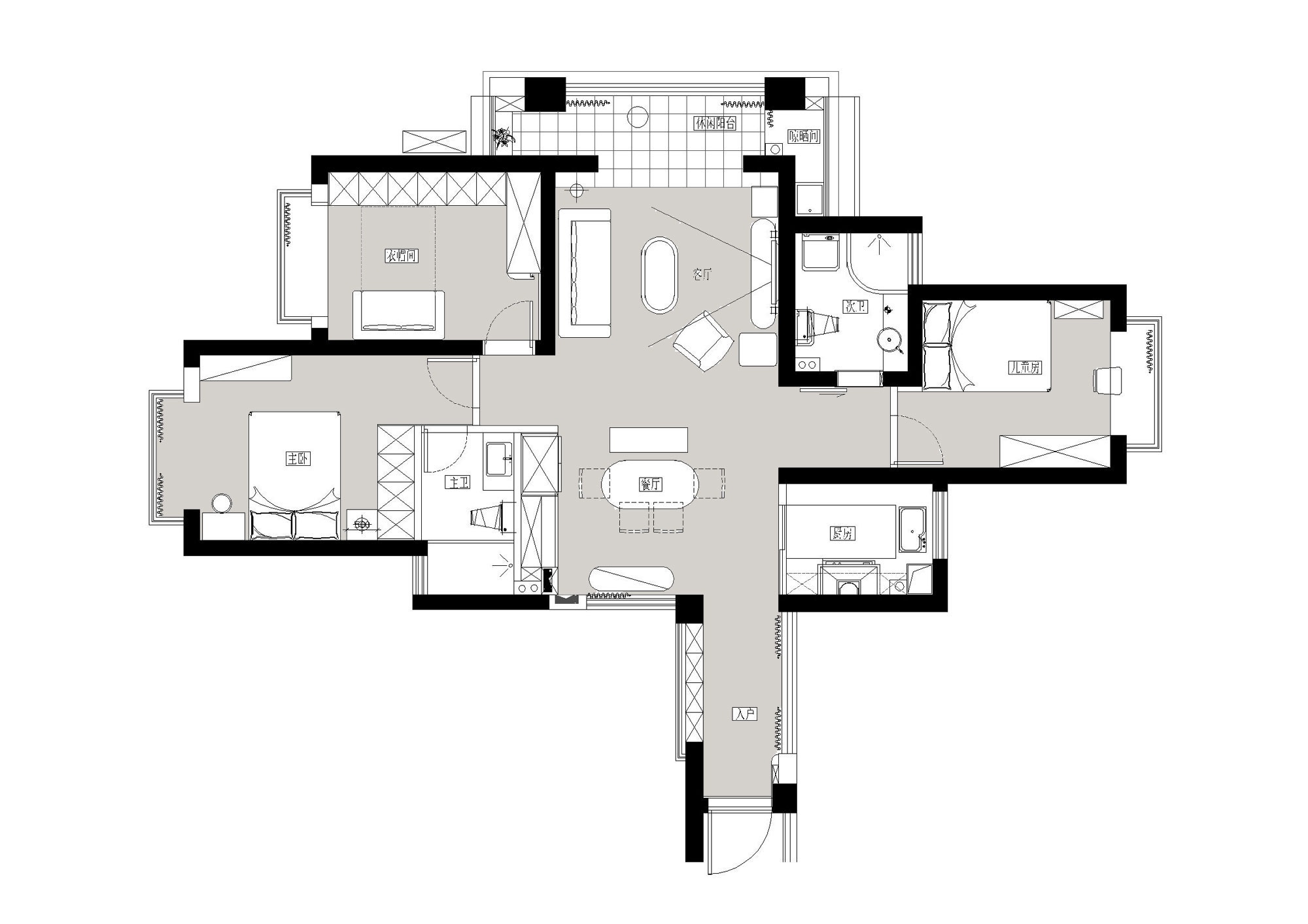 素喜光阴·有限预算下的理想之家丨中国福州丨原色设计-11