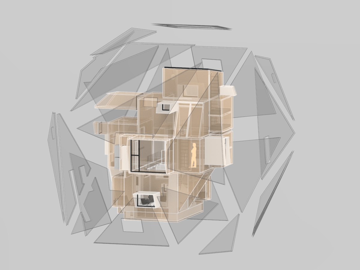 芬兰“陨石”住宅丨芬兰拉赫蒂丨Ateljé Sotamaa-57