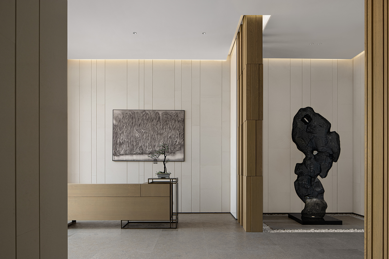 金众·柏悦公馆(一期)7,8栋公区大堂泛会所丨中国东莞丨诗意空间设计-16