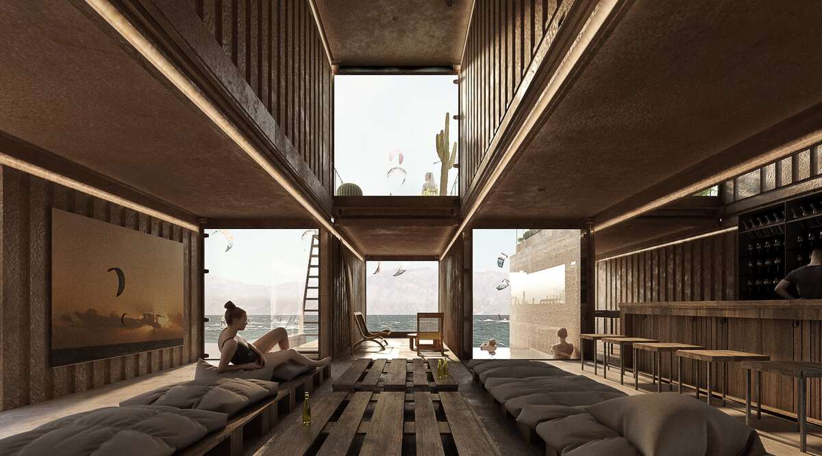 拉本塔纳海滩上的集装箱伪装者丨墨西哥丨V TALLER-19