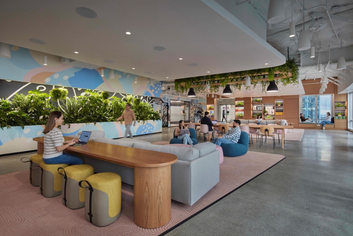 办公室接待区丨美国贝尔维尤丨Gensler-13