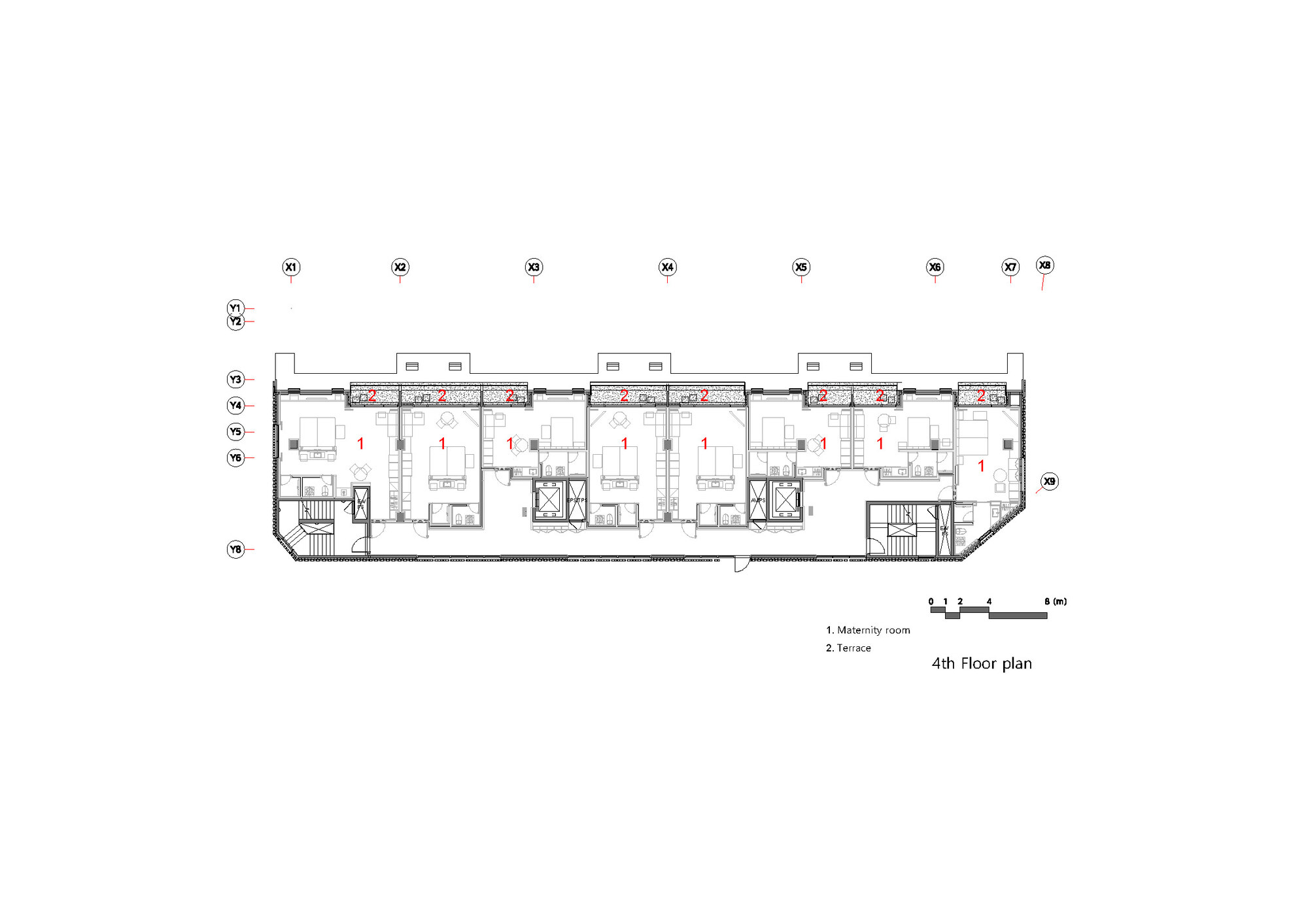 MizMedi DEAR'ONE 产后护理中心丨韩国首尔丨yeonhan architects-49