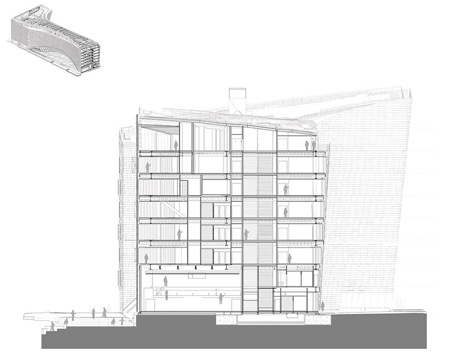 世界报总部大楼，巴黎 / Snøhetta-99
