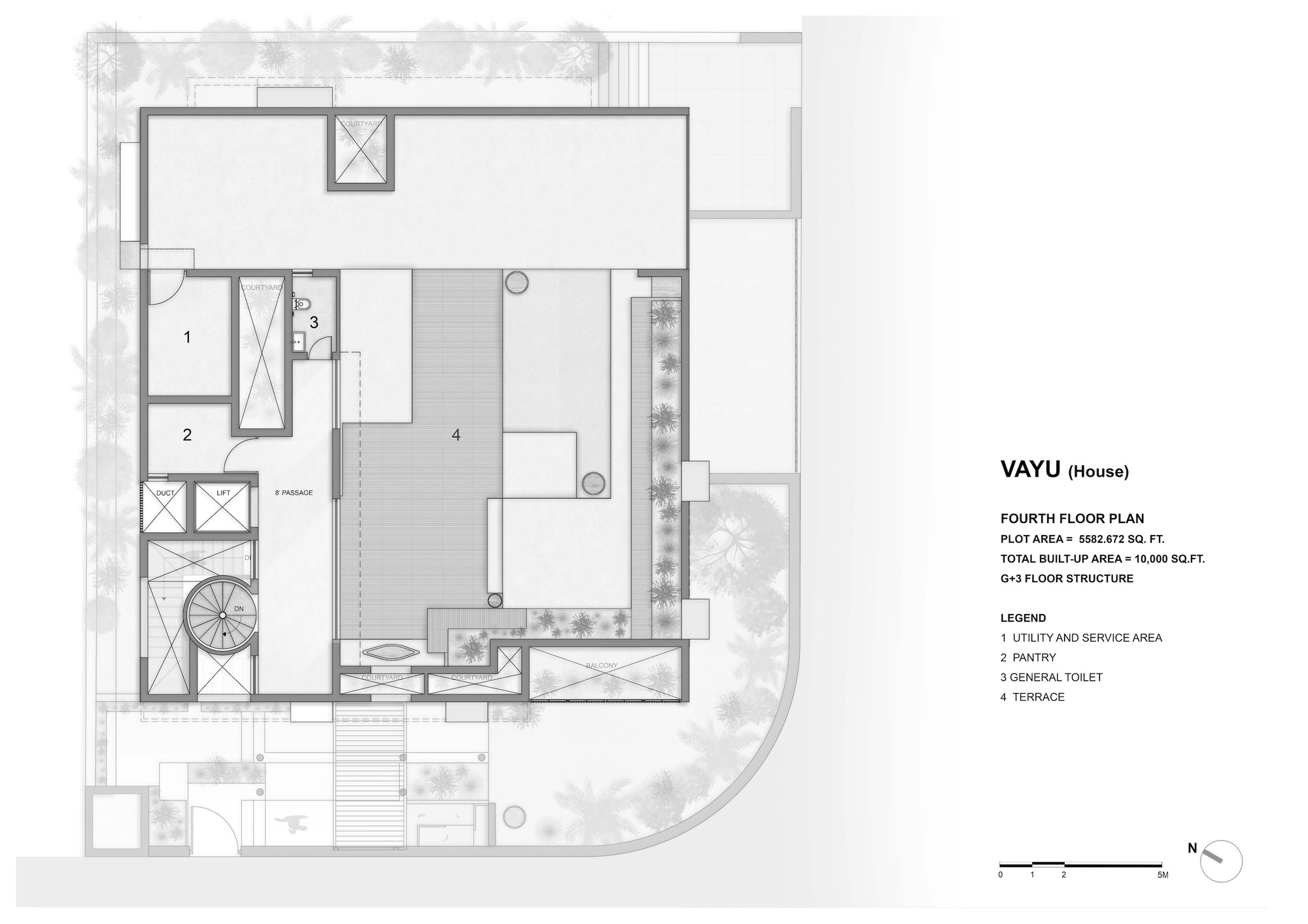 瓦尤之家丨印度丨The Grid Architects-46