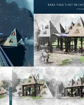 魔幻鸡脚之屋·适应城市环境的万能建筑
