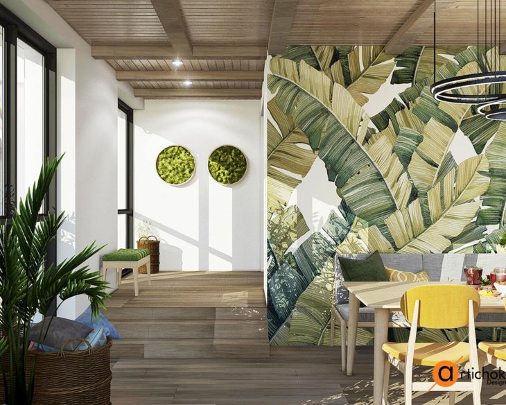 Интерьер "Тропический рай" - Art-i-chok-21