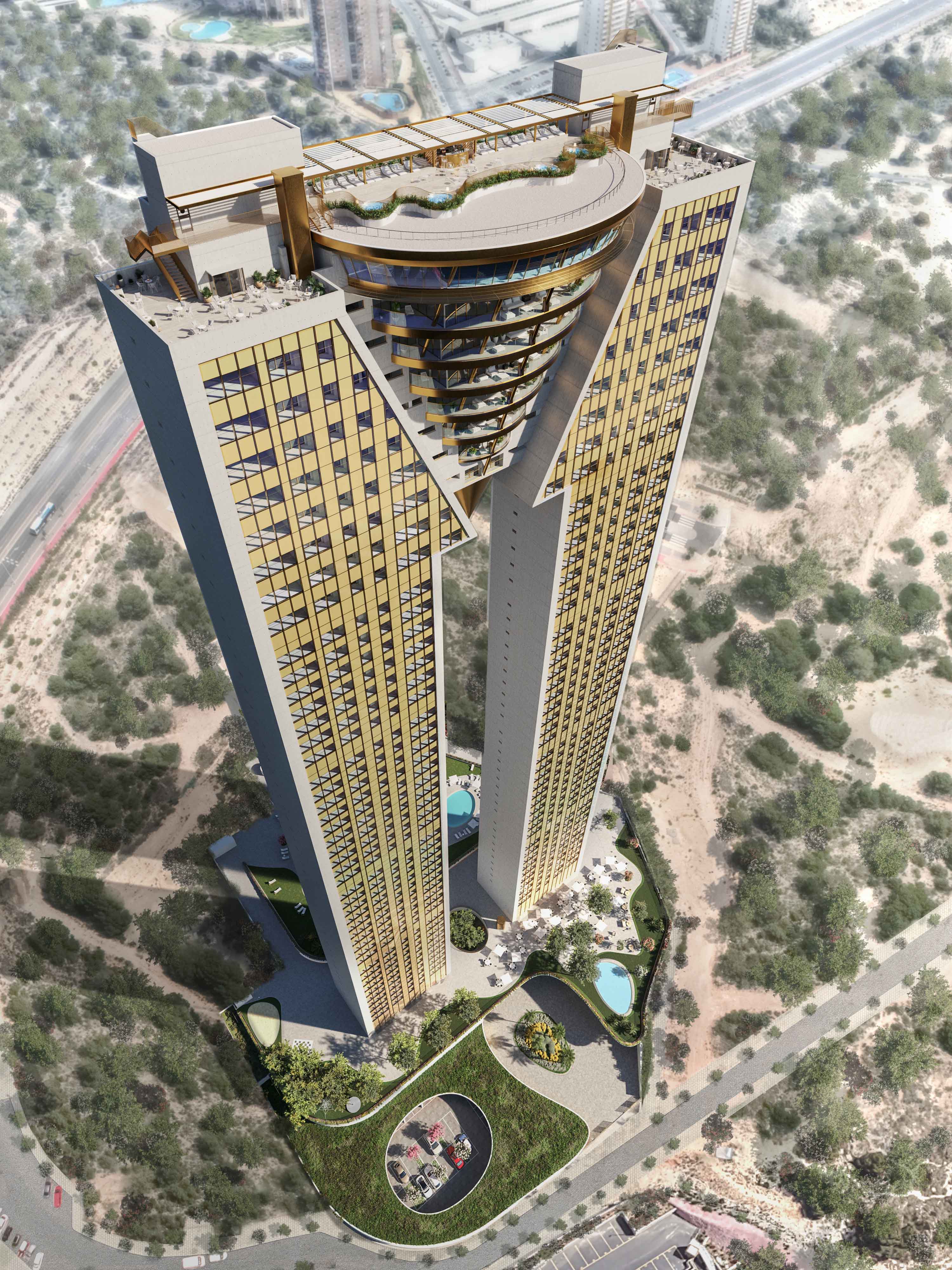 欧洲最高的住宅楼 Intempo丨西班牙丨PérezGuerras 建筑工作室-4