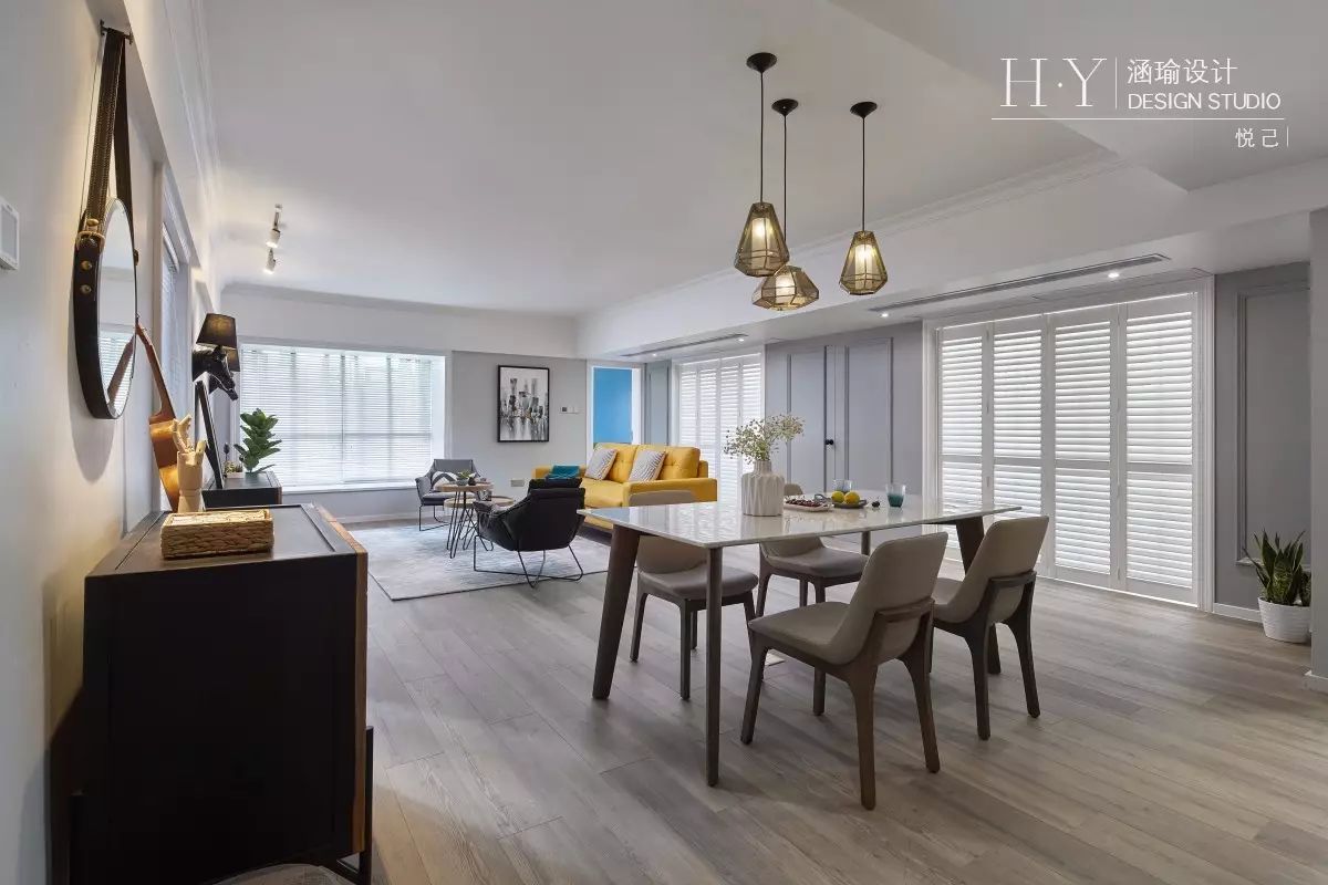 深圳涵瑜设计新作 | 悦己,北欧时尚的幸福家园-22