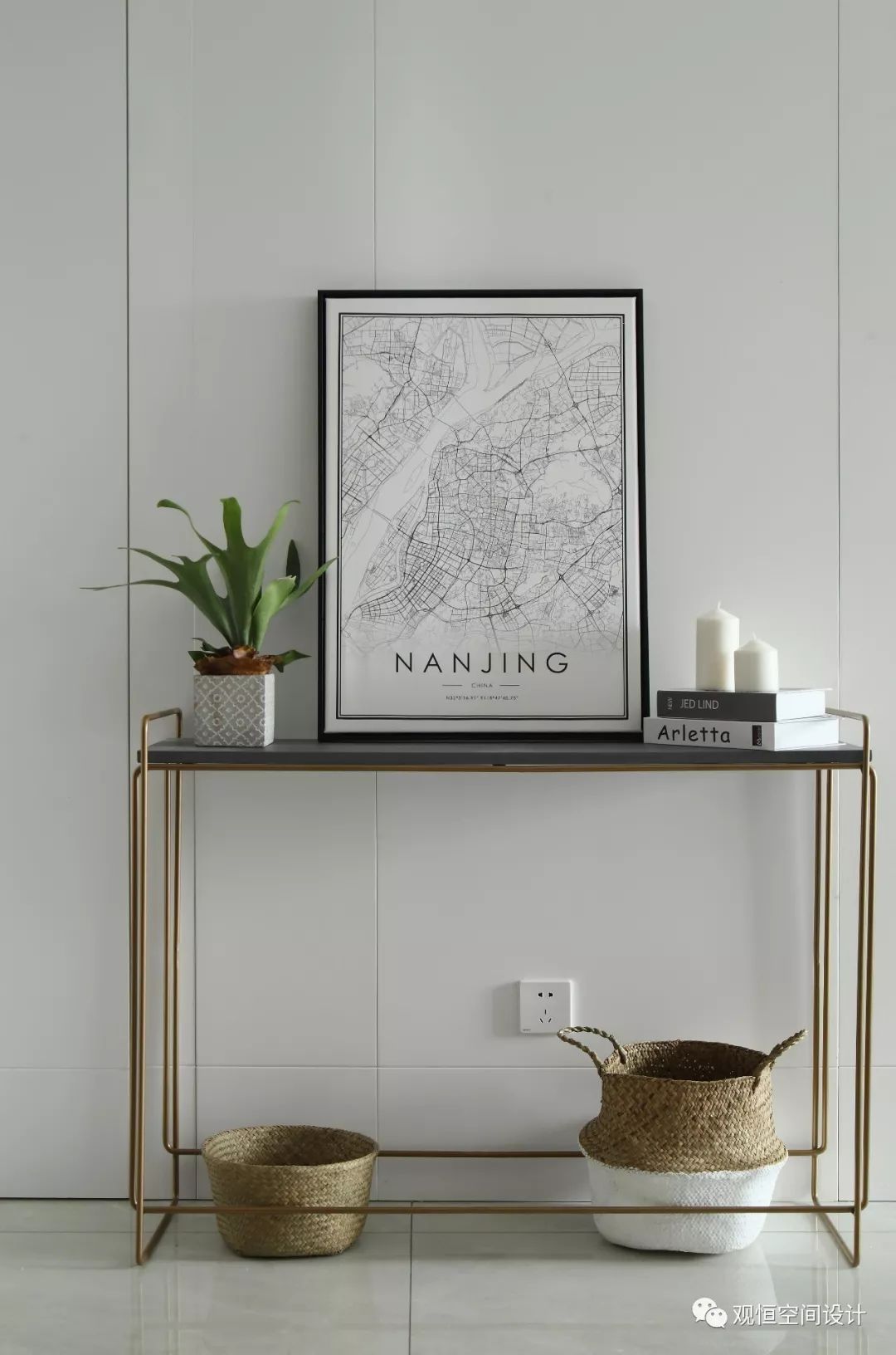 南京金地自在城 87㎡全案托管,独立餐厅与储物空间完美融合-14