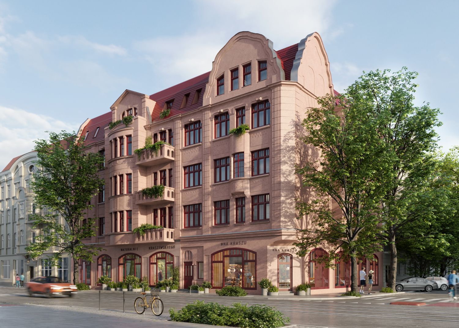 Przy Kraszewskiego 17号公寓现代化改造项目丨波兰波兹南-0