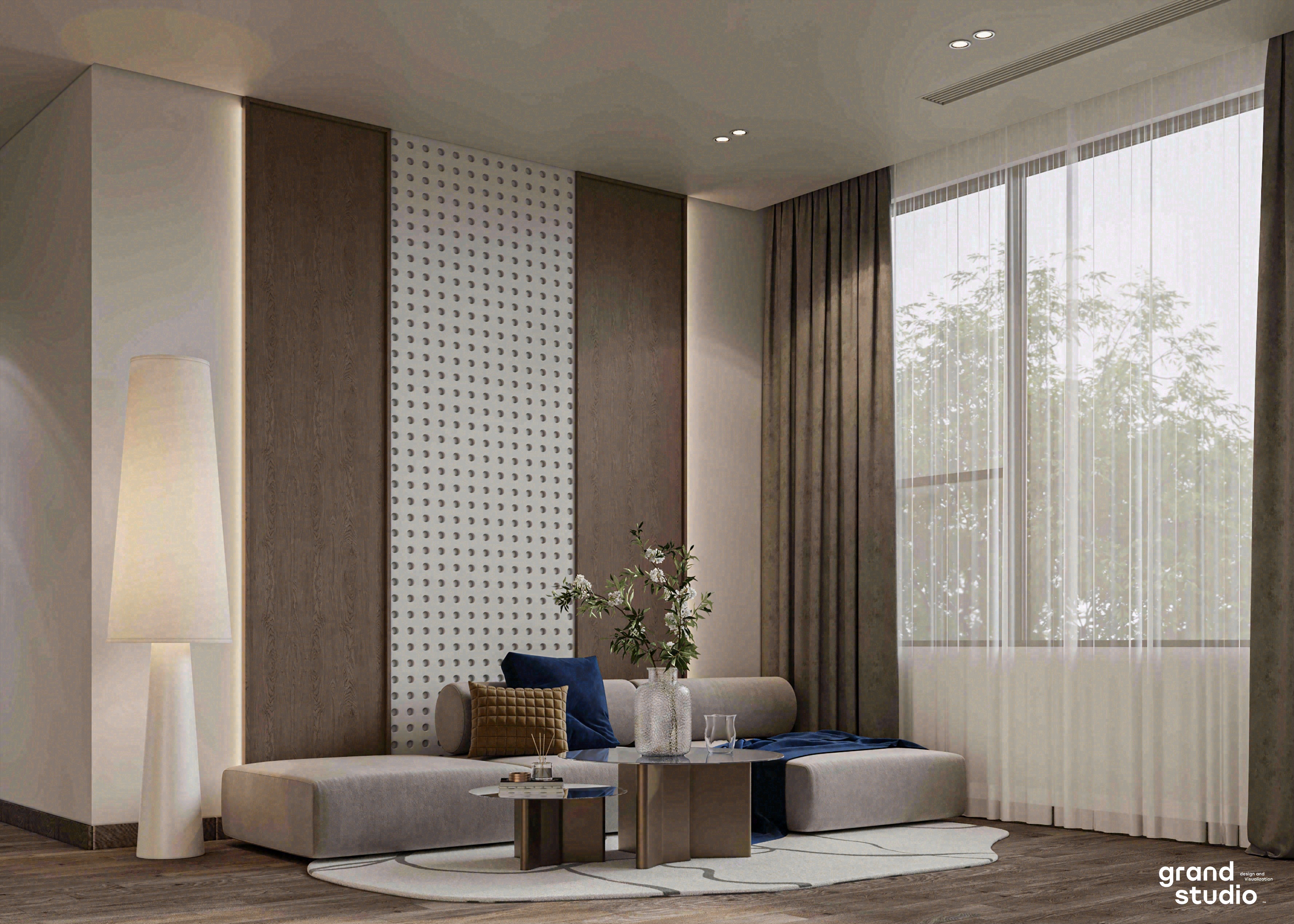 主卧室设计丨Aya Shahin-8