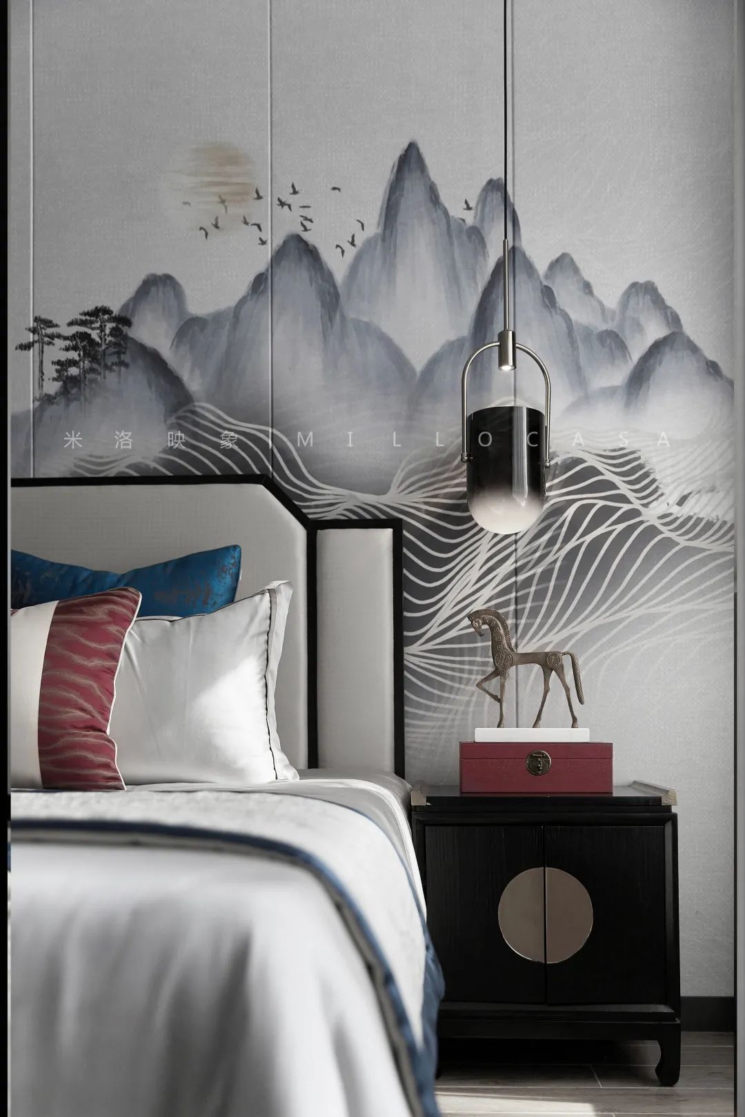 华一美达家园新中式样板间丨中国郴州丨米洛映象-27