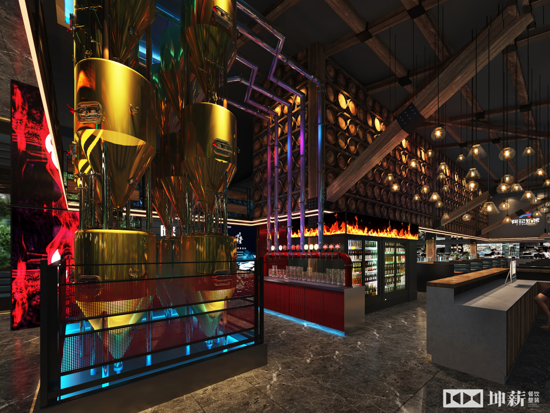 阿记烧烤渭南店丨中国陕西丨坤薪整装-27