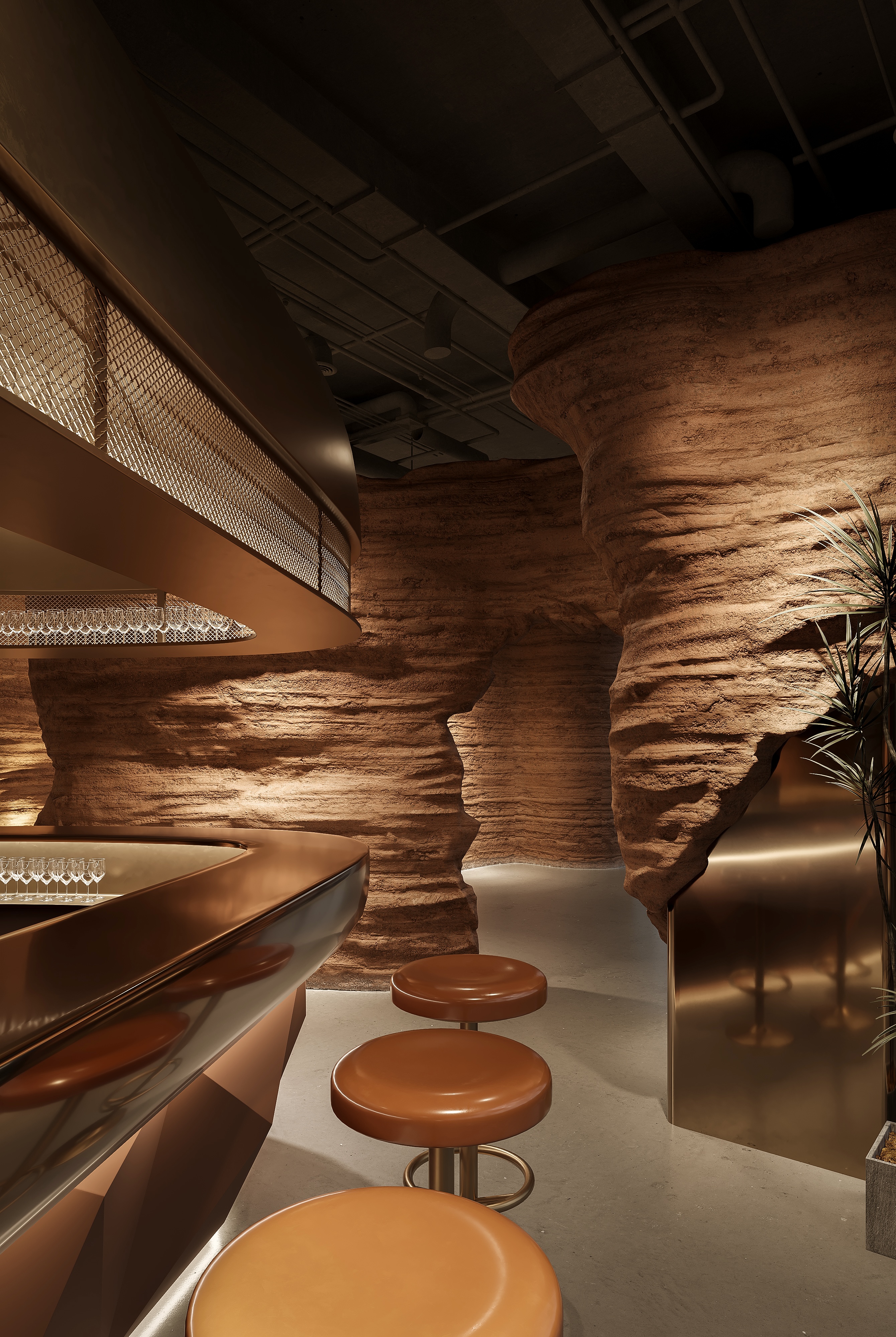 CR洞穴餐厅 | 遇见花瓣Met Petal餐厅-力场建筑设计-3