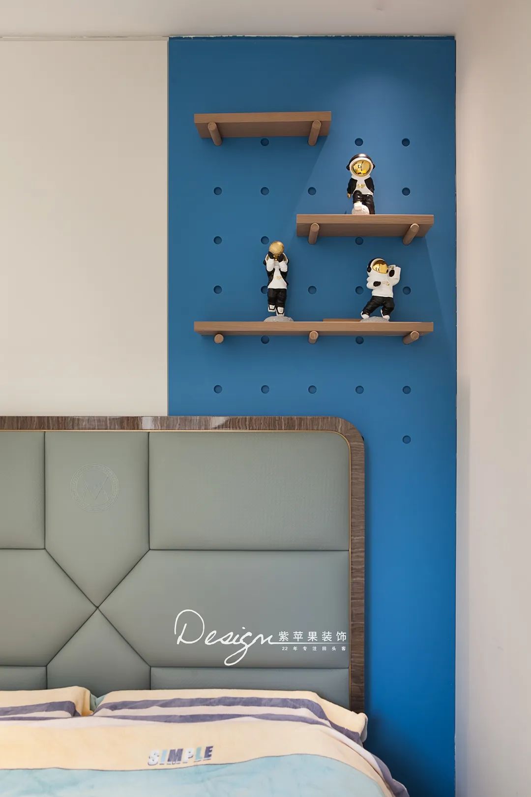 300㎡木质与石材奏响现代风的自然和弦丨紫苹果全案设计-56