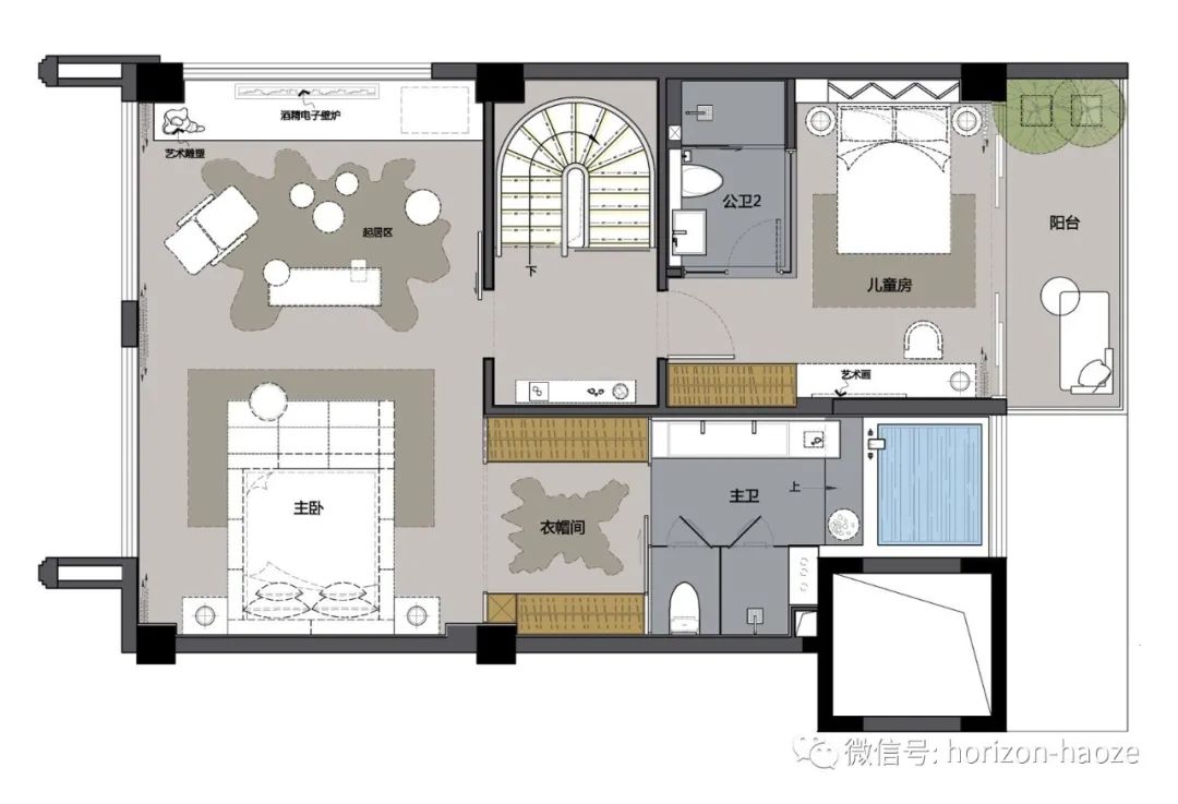 成都·建发麓岭汇34#楼商墅下叠样板间丨中国成都丨深圳市昊泽空间设计有限公司-59