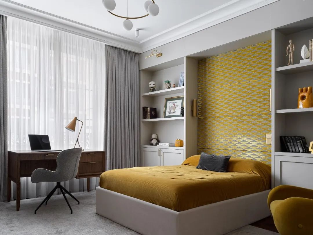 巴黎风格公寓设计丨Mila Morgunyan-21