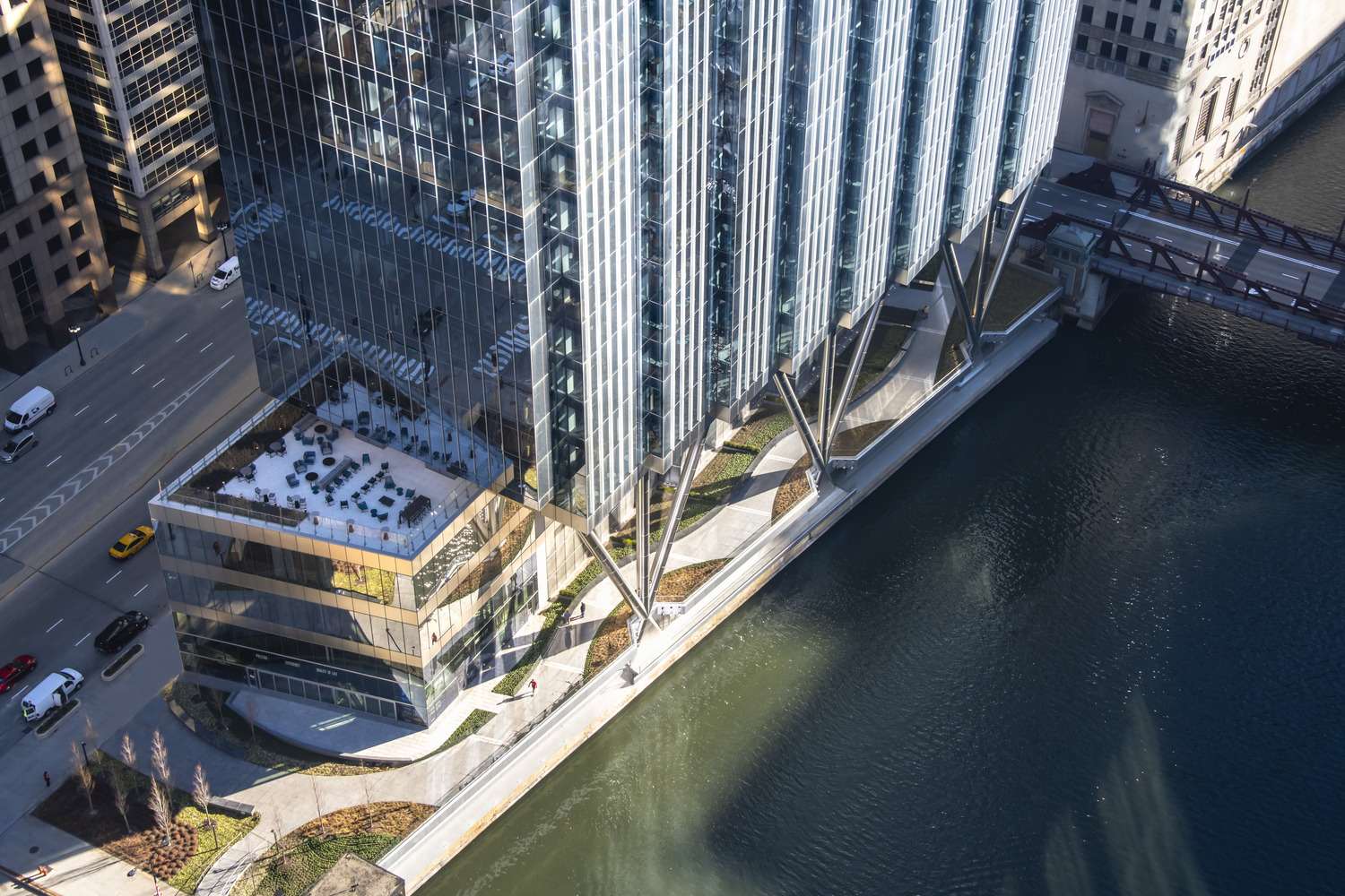 芝加哥 110 North Wacker Drive 办公大楼丨美国芝加哥丨Goettsch Partners-28