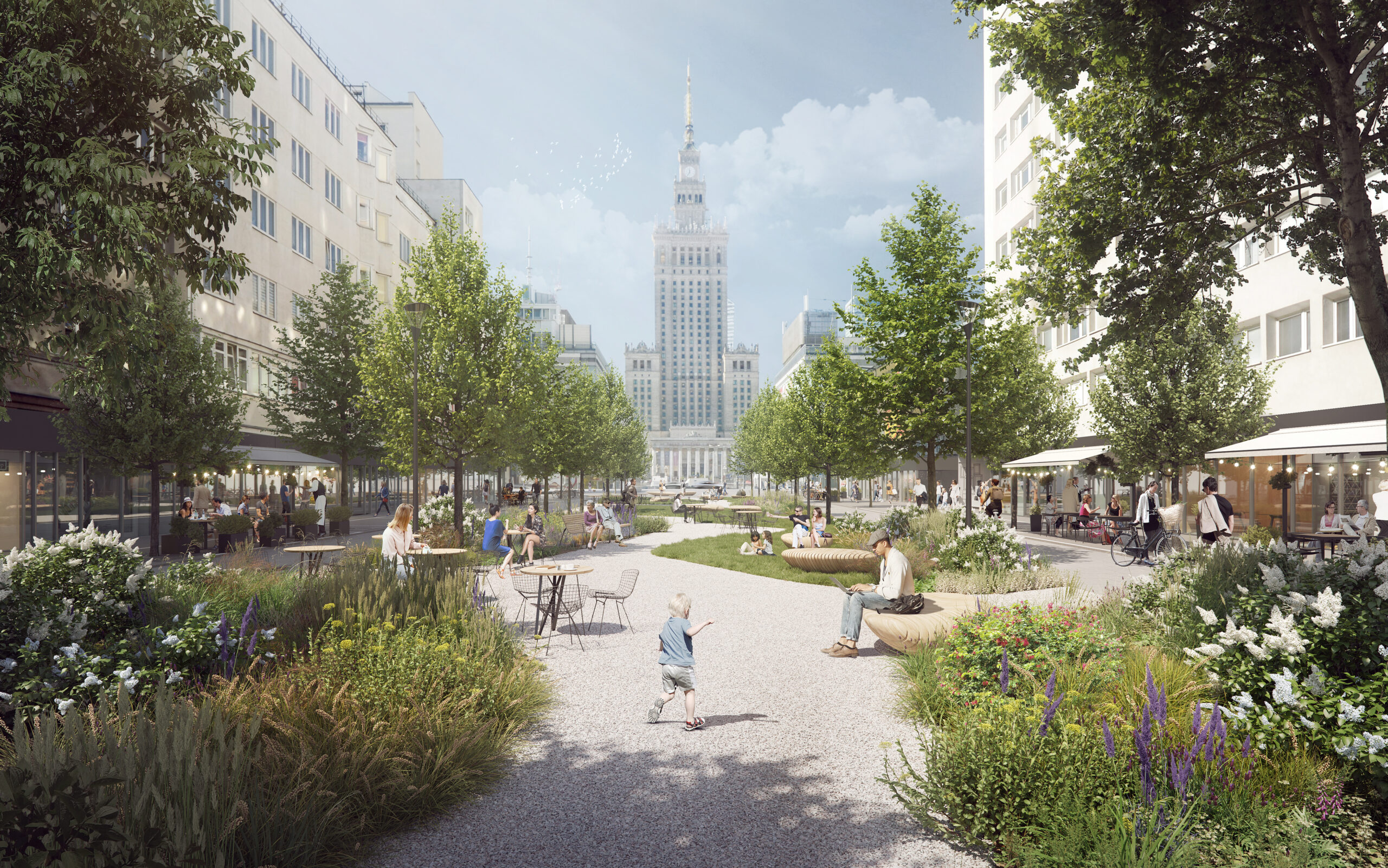 Złota Street城市景观项目丨PolandWarszawa-10