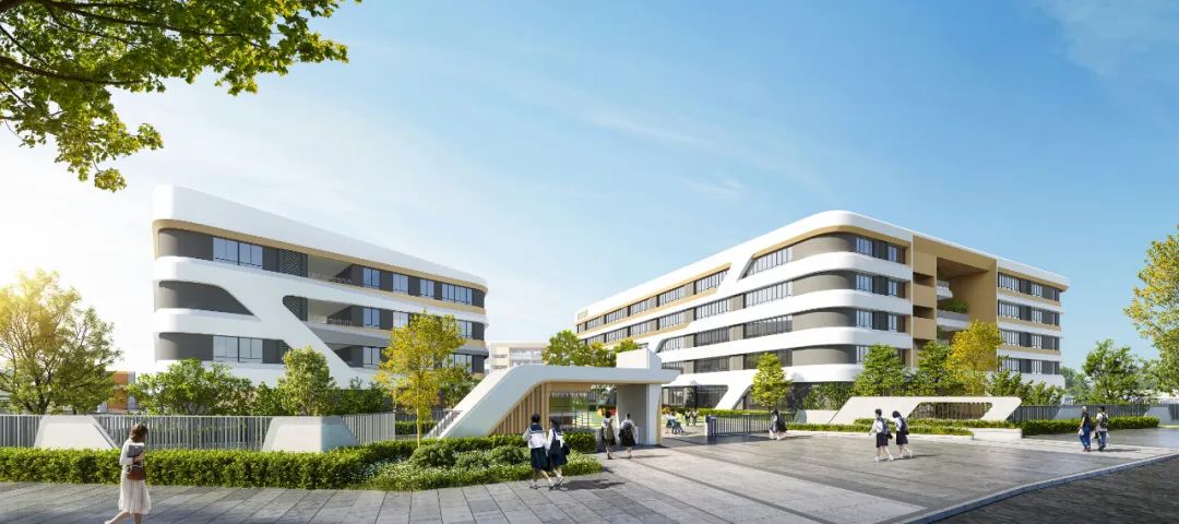 合肥市五十中学天鹅湖教育集团新建奥体校区项目丨中国合肥丨基准方中建筑设计股份有限公司·合肥分公司-7