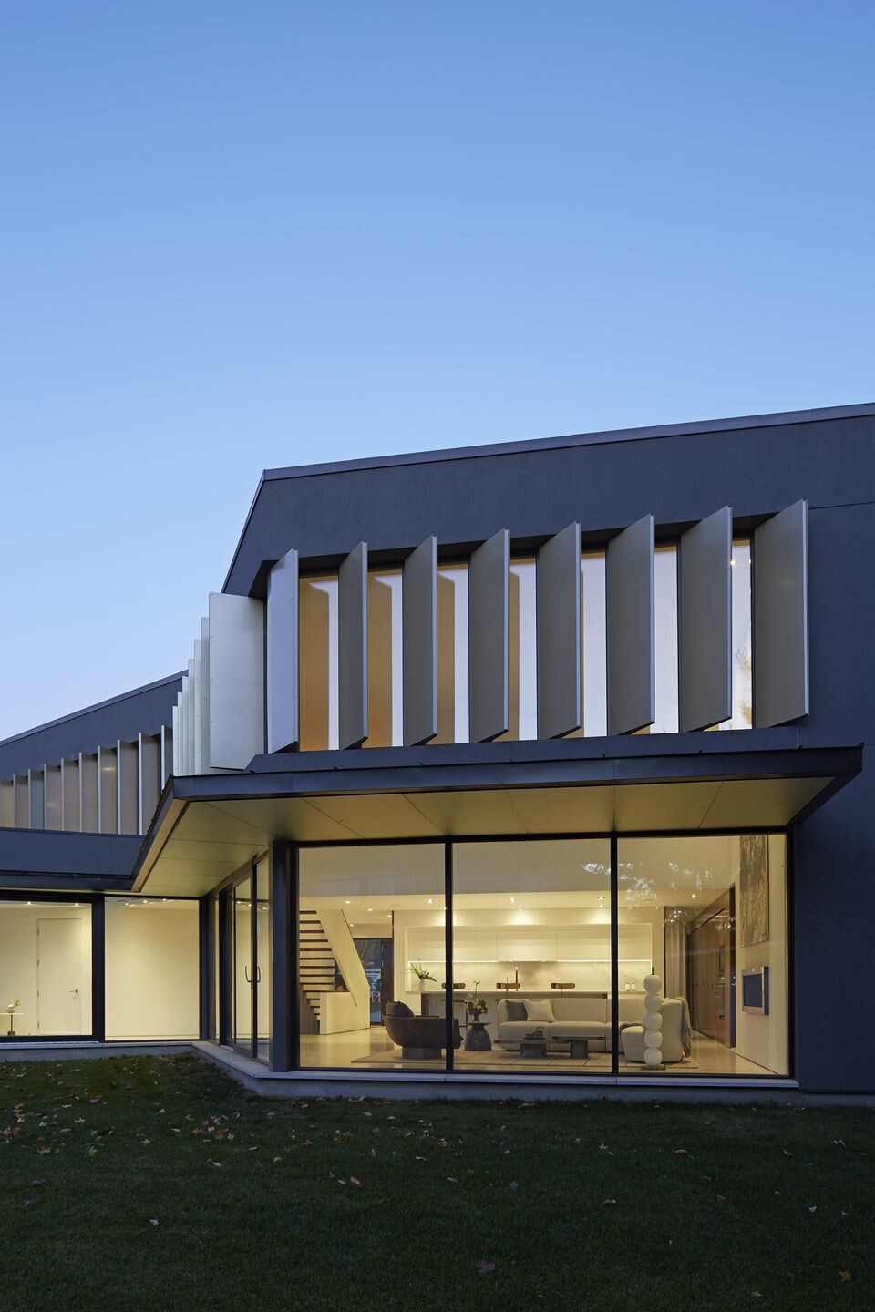 多伦多绿色现代家居,Paul Raff Studio 打造 Leacroft House-12