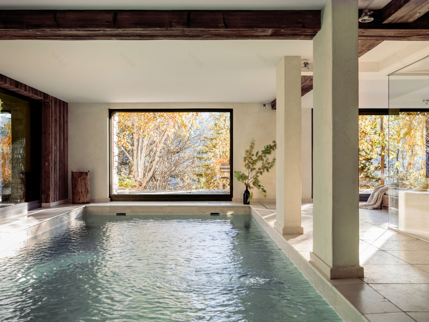 沃比耶Chalet 1936度假屋丨瑞士丨Marianne Tiegen-42