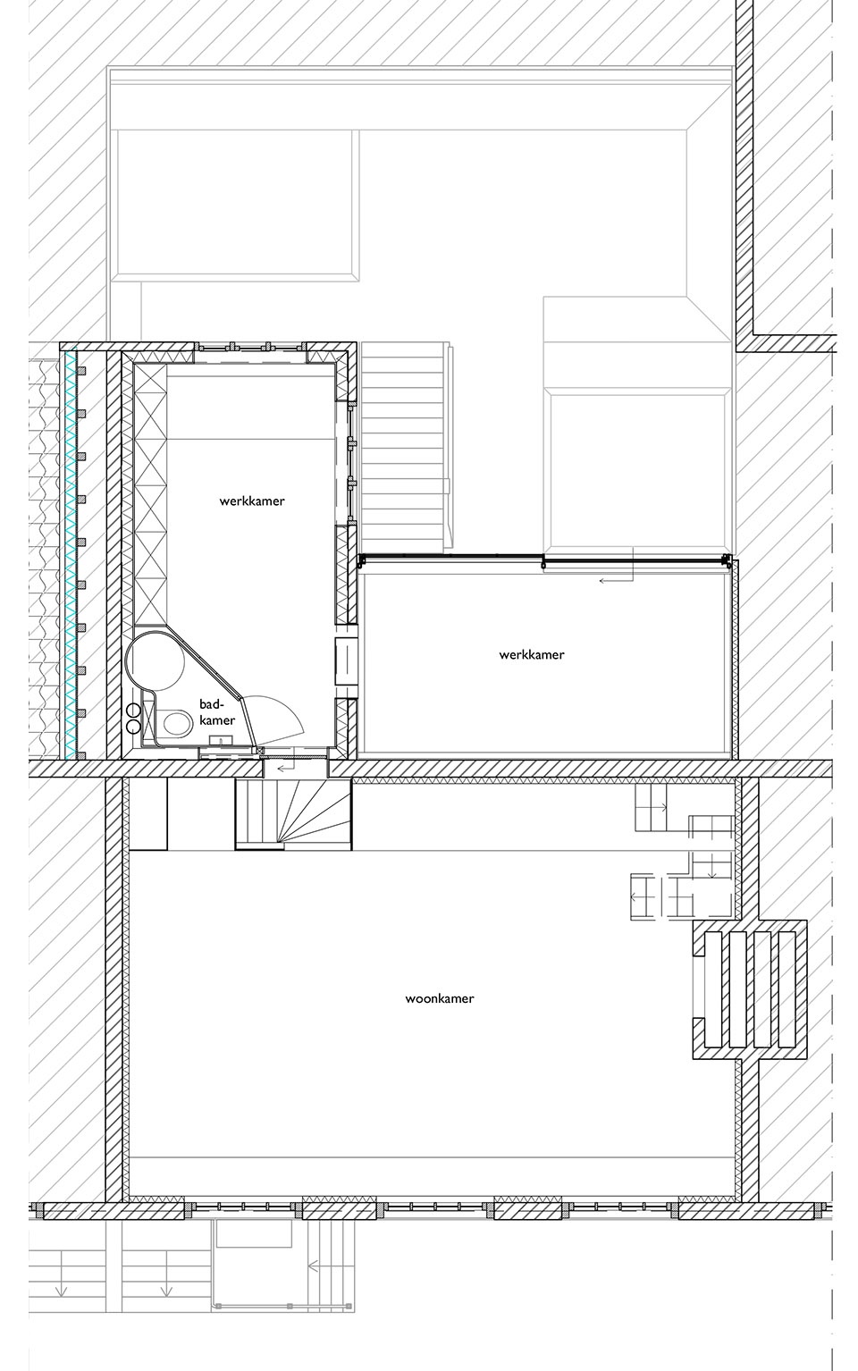 阿姆斯特丹织布工住宅改造丨荷兰阿姆斯特丹丨Benthem Crouwel Architects-48